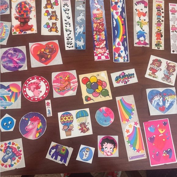 Lisa Frank Multicolor Sticker Collection - Picture 1 of 14
